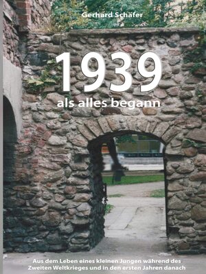 cover image of 1939 als alles begann